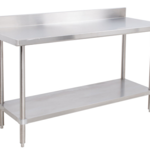 3 inch Backsplash work table T2424-3