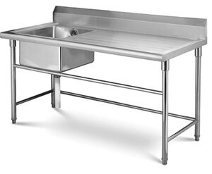 Inox Sink with one left tank SK-1-1900L